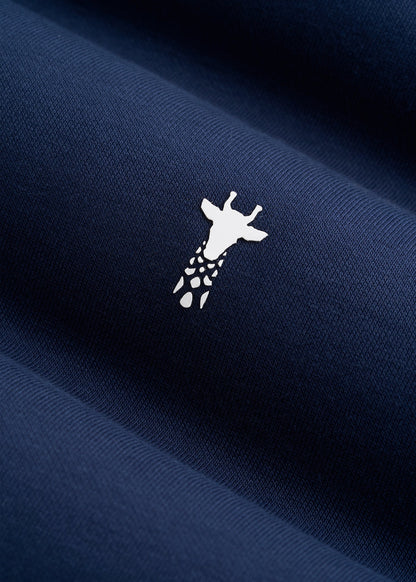 Core Motion Fleece Popover Hoodie for Tall Men in Navy Blue