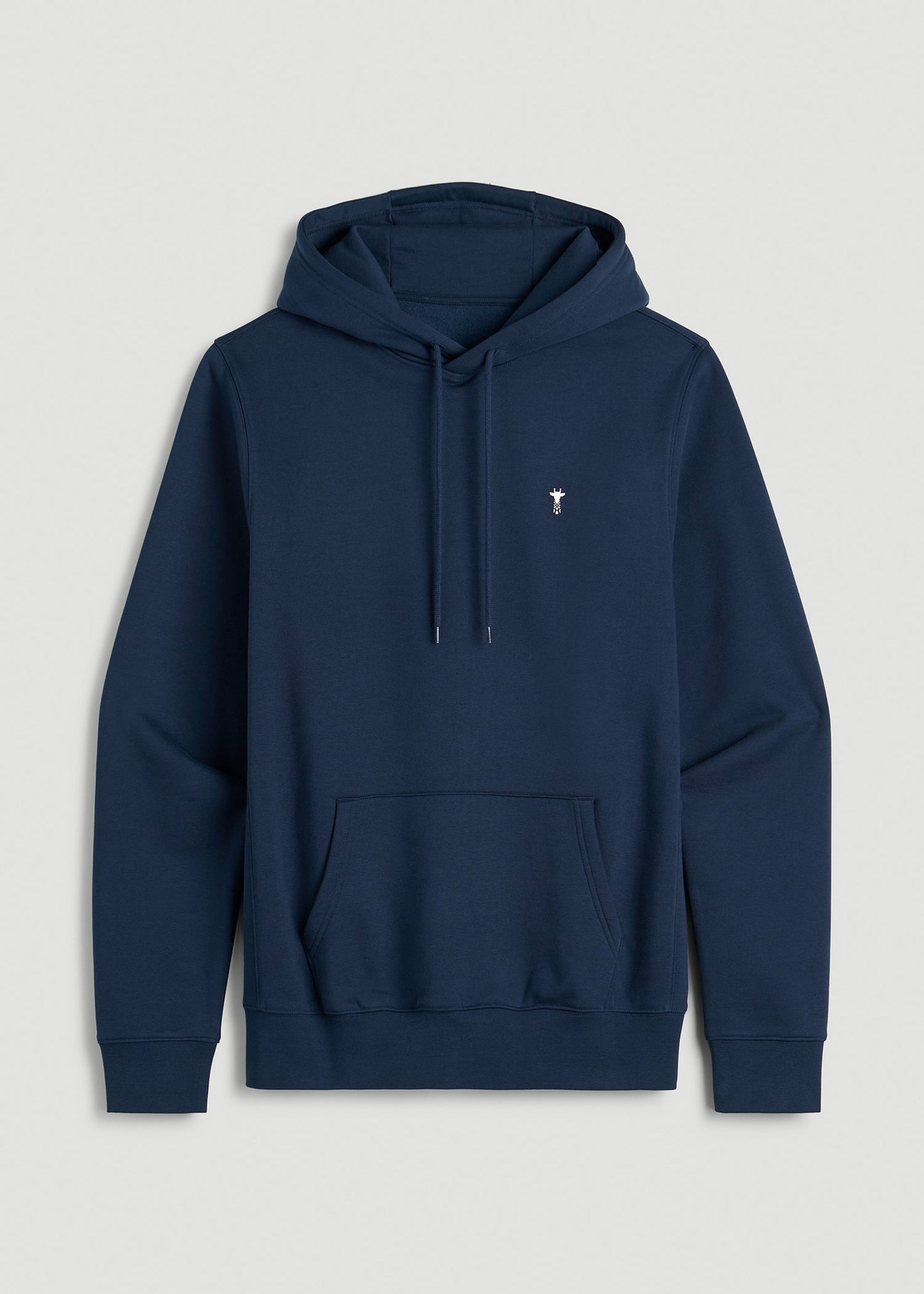 Core Motion Fleece Popover Hoodie for Tall Men in Navy Blue