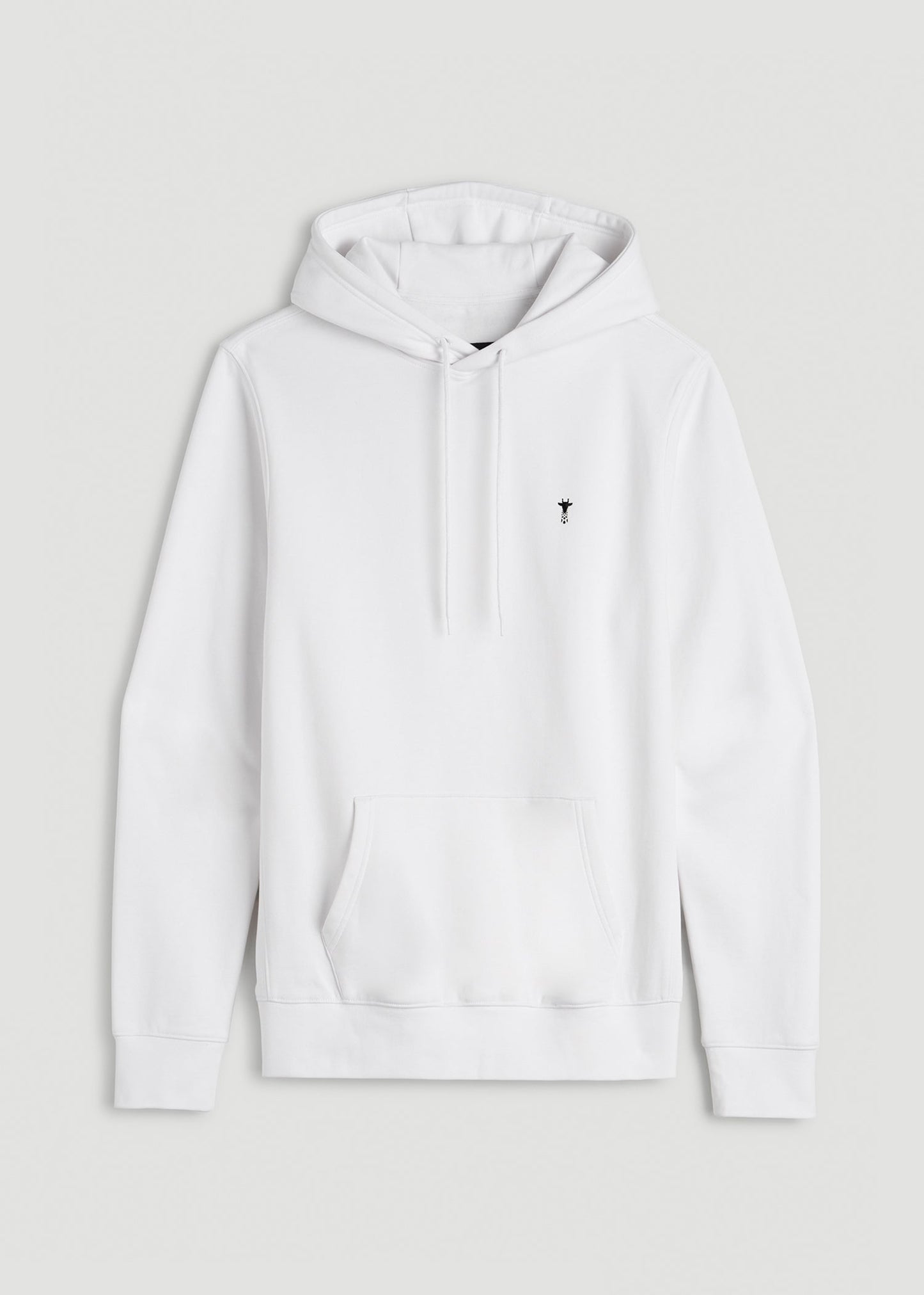 Core Motion Fleece Popover Hoodie for Tall Men in White