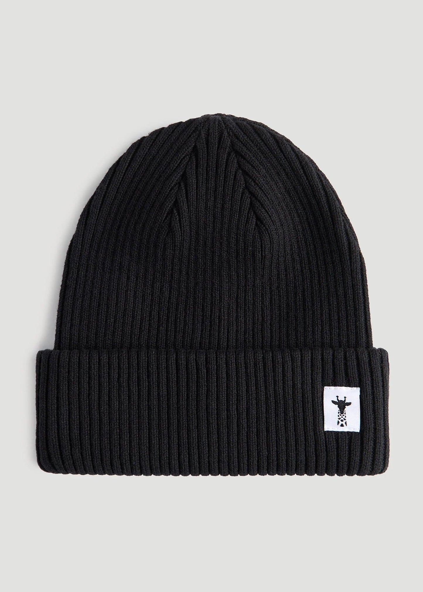 Cotton Beanie in Black