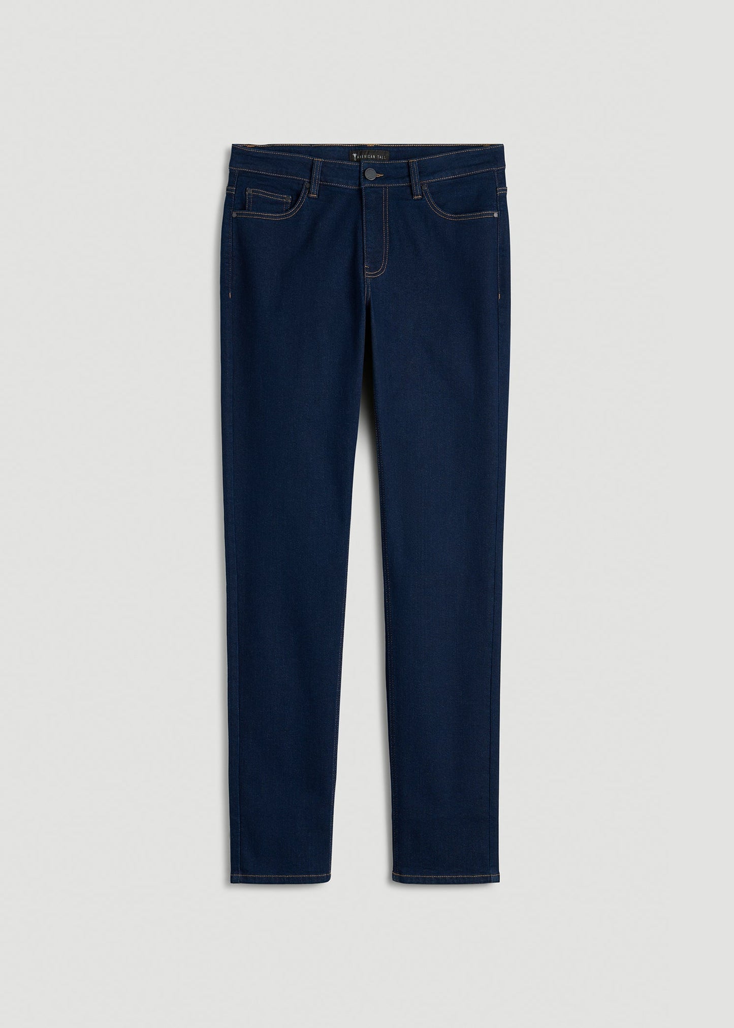 Dylan Slim Fit Jeans for Tall Men in Deep Indigo Wash