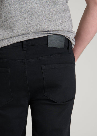 Dylan Slim Fit Jeans for Tall Men in Optimum Black