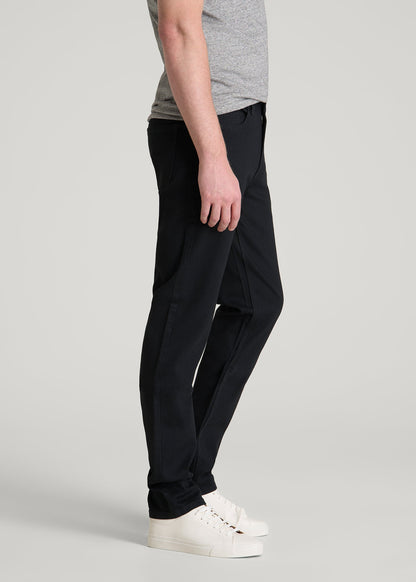 Dylan Slim Fit Jeans for Tall Men in Optimum Black