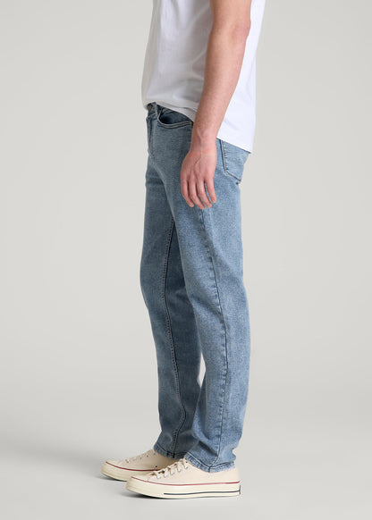 Dylan Slim Fit Jeans for Tall Men in Perfect Blue