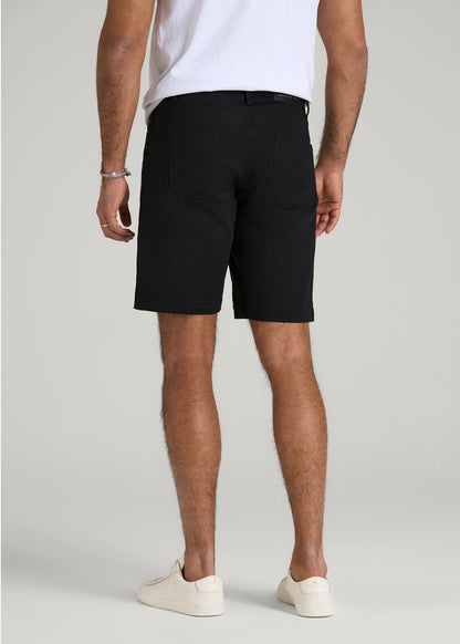 Everyday Comfort 5 Pocket Short for Tall Men in Black