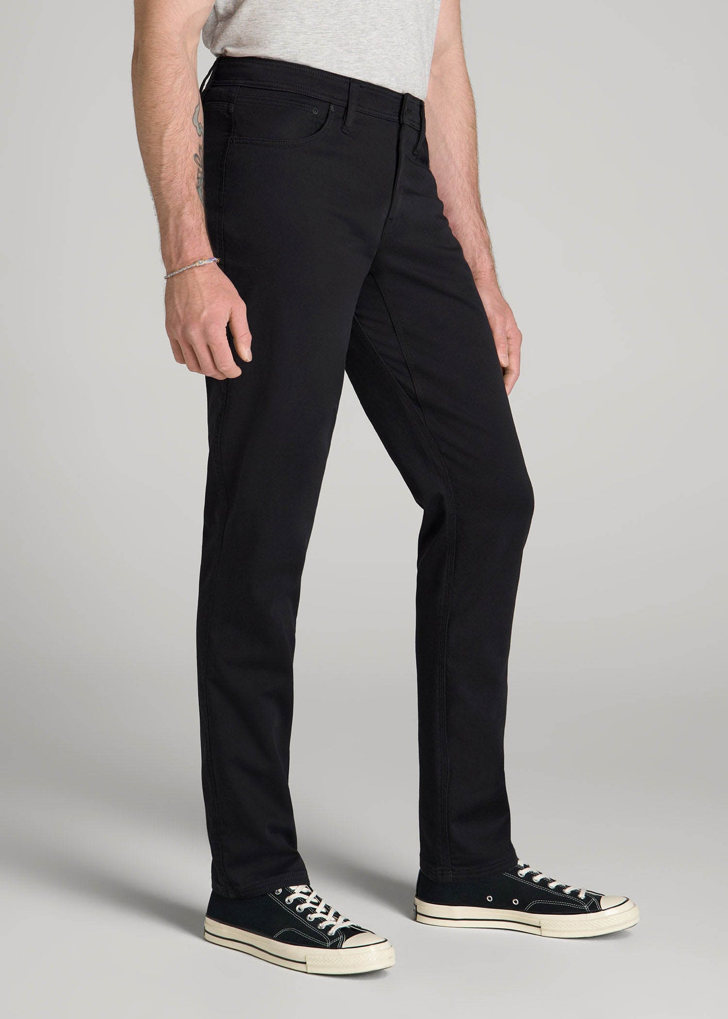 Everyday Comfort 5-Pocket TAPERED-FIT Pant for Tall Men in Black
