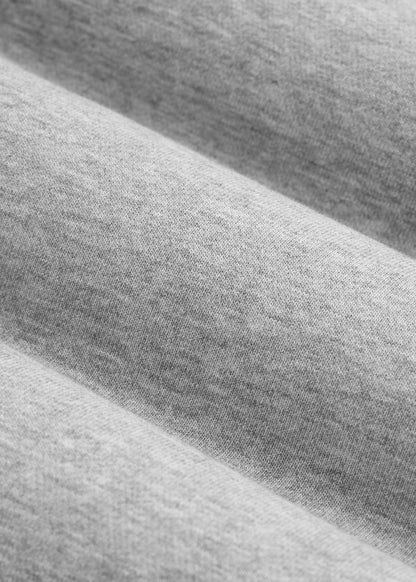Everyday French Terry Cinched Bottom Sweatpants for Tall Men in Grey Mix
