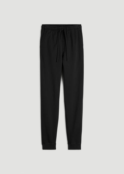 Everyday French Terry Jogger for Tall Men in Black