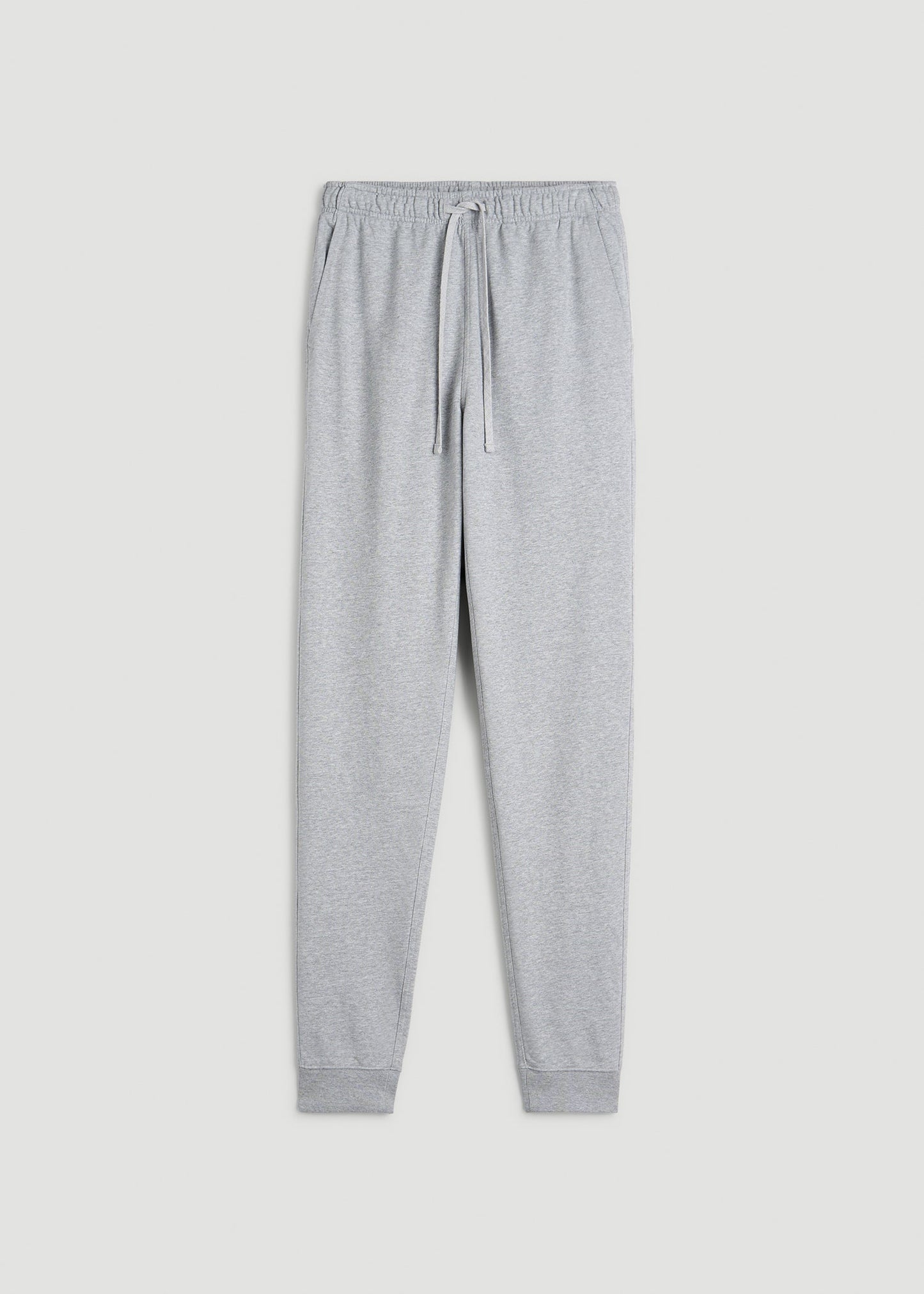 Everyday French Terry Jogger for Tall Men in Grey Mix
