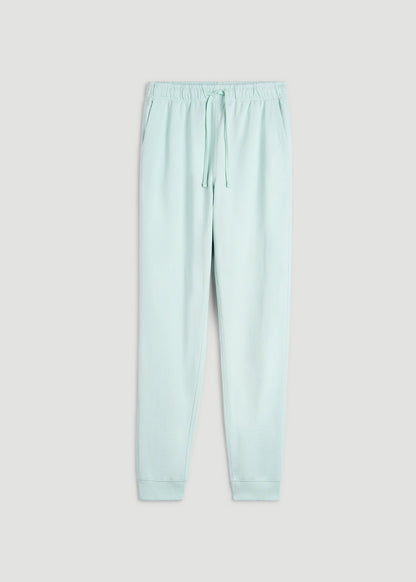 Everyday French Terry Jogger for Tall Men in Opal Blue