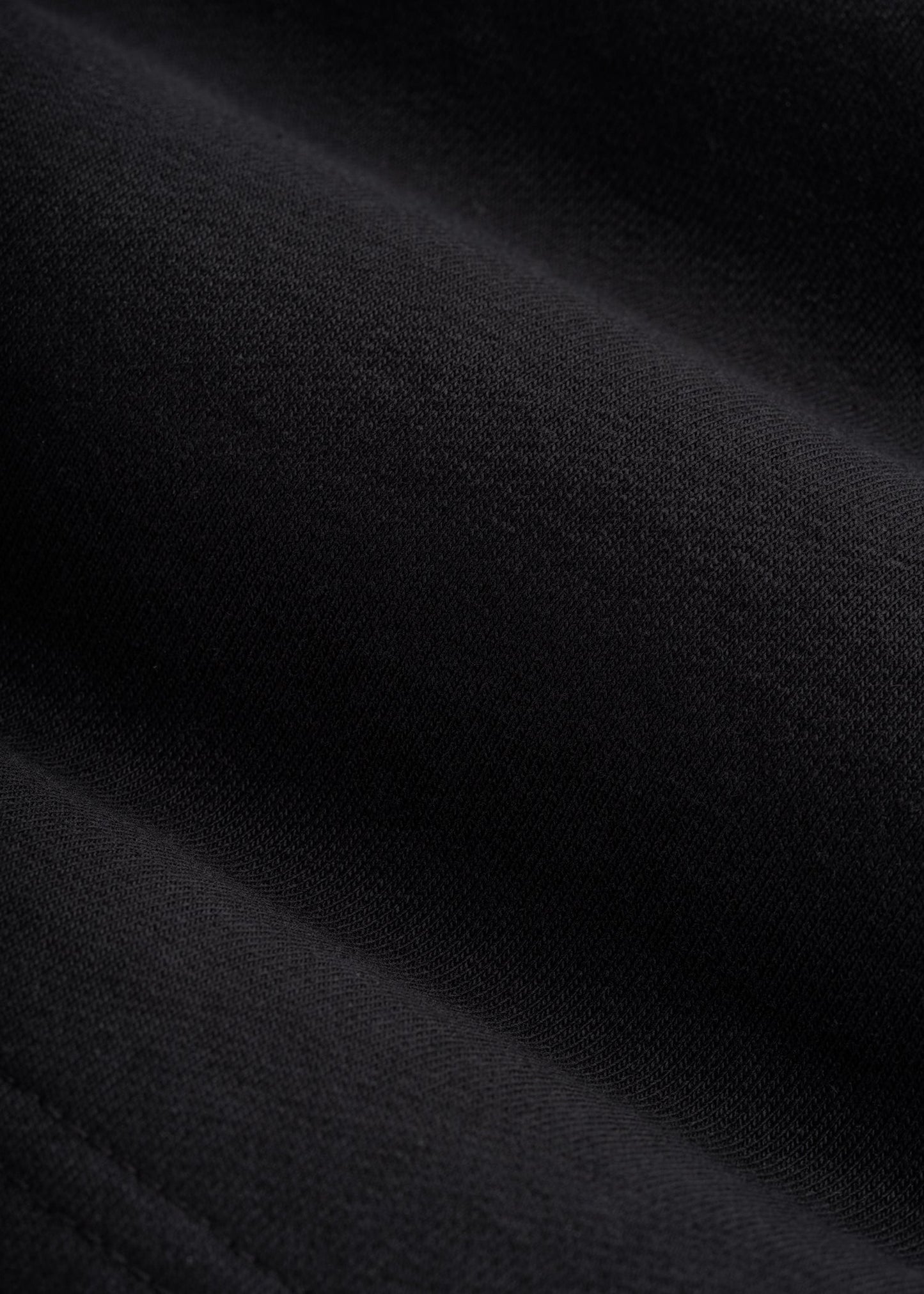 Everyday French Terry Shorts for Tall Men in Black