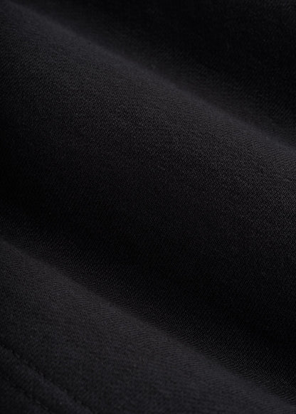 Everyday French Terry Shorts for Tall Men in Black