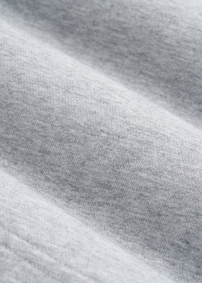 Everyday French Terry Shorts for Tall Men in Grey Mix