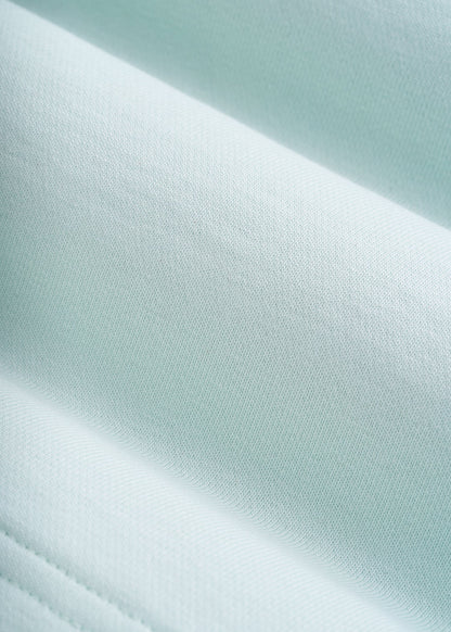 Everyday French Terry Shorts for Tall Men in Opal Blue