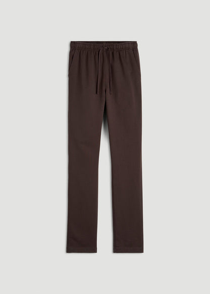 Everyday French Terry Straight Leg Sweatpants for Tall Men in Espresso
