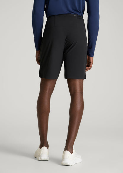 Featherweight Linerless Running Short for Tall Men in Black