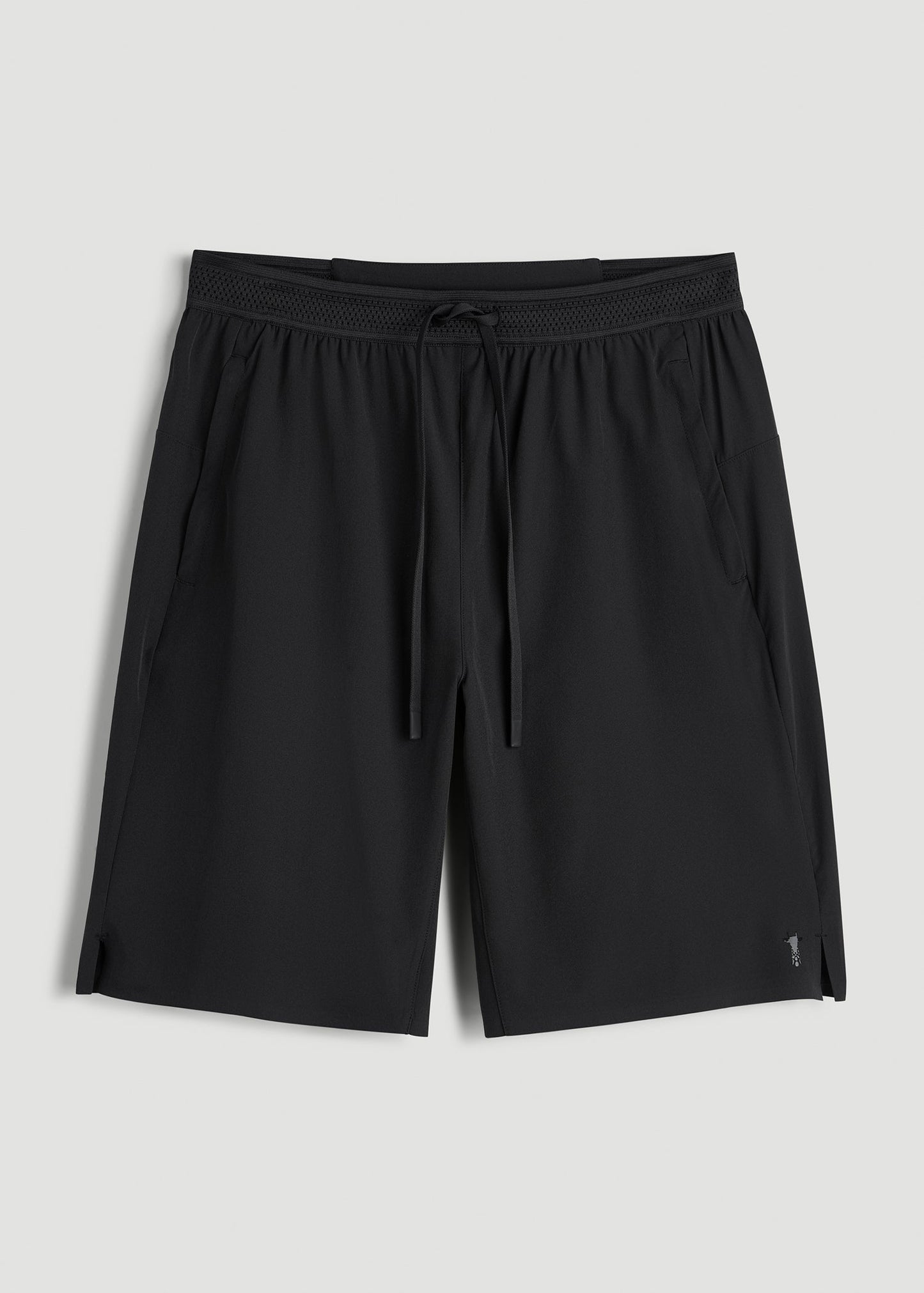 Featherweight Linerless Running Short for Tall Men in Black