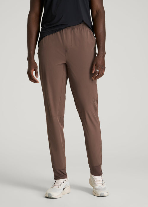 Featherweight Perforated Training Jogger in Coffee Quartz