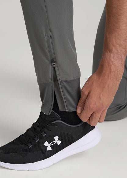 Featherweight Perforated Training Joggers for Tall Men in Graffiti