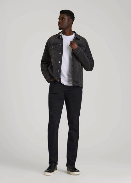 Dylan Slim Fit Jeans for Tall Men in Black