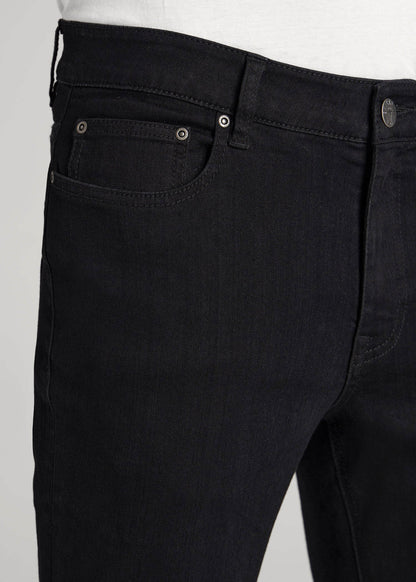 Dylan Slim Fit Jeans for Tall Men in Black