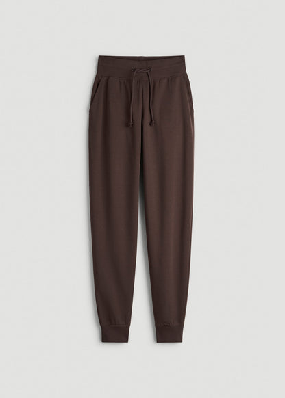 A.T. Basics Athletic Joggers for Tall Women in Espresso