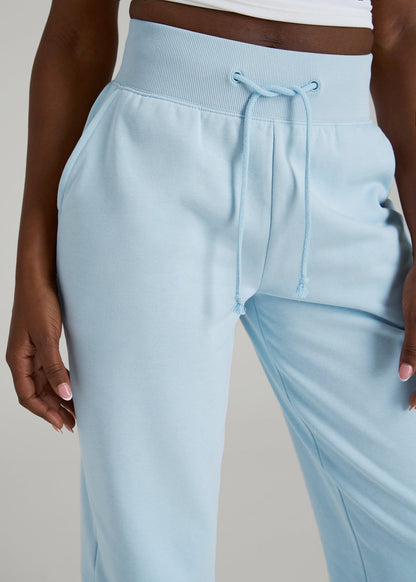 A.T. Basics Athletic Joggers for Tall Women in Ice Blue