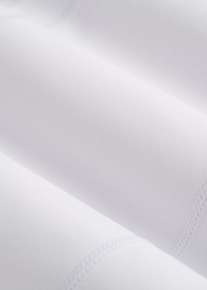 Balance Cross Over Leggings for Tall Women in White