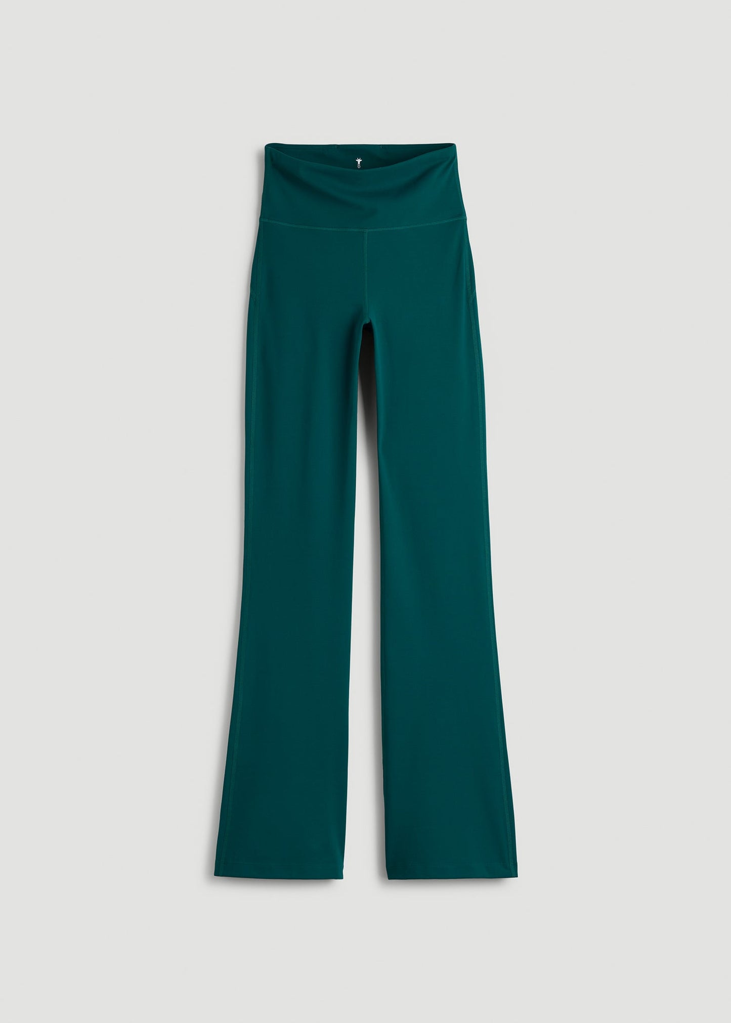 Balance Flare Yoga Pants for Tall Women in Deep Teal