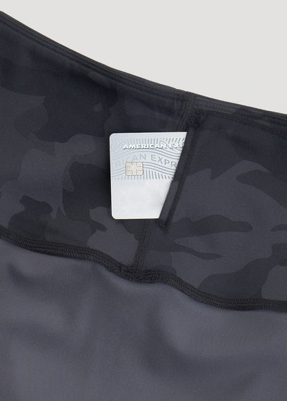 Balance High-Rise Leggings for Tall Women in Grey Camo