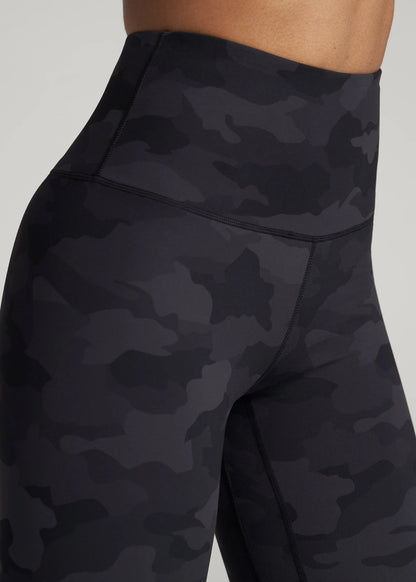 Balance High-Rise Leggings for Tall Women in Grey Camo