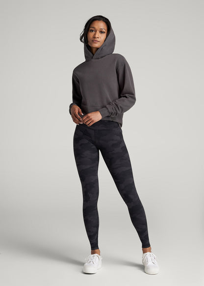 Balance High-Rise Leggings for Tall Women in Grey Camo
