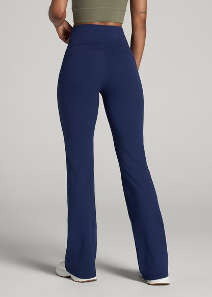 Balance Flare Yoga Pants for Tall Women in Midnight Blue