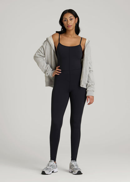 Balance Spaghetti Strap Jumpsuit for Tall Women in Black