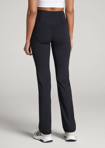Balance Straight Leg Leggings for Tall Women in Black
