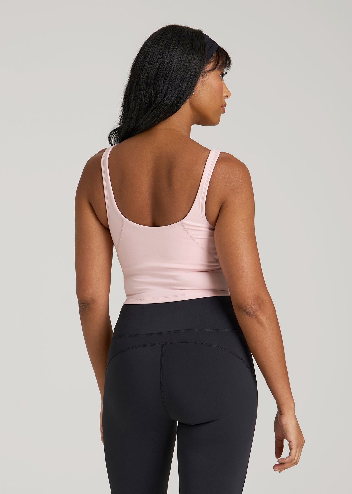 Balance Tank Top for Tall Women in Hush Pink