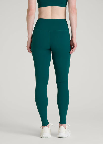 Balance High-Rise Leggings for Tall Women in Deep Teal