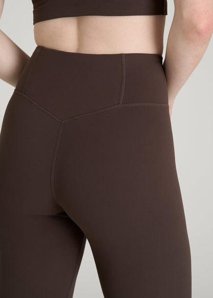 Balance Wide Leg Yoga Pants for Tall Women in Espresso