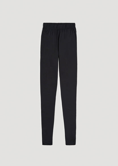Base Layer Leggings for Tall Women in Black