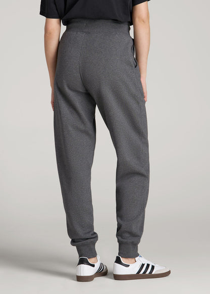 A.T. Basics Athletic Joggers for Tall Women in Charcoal Mix