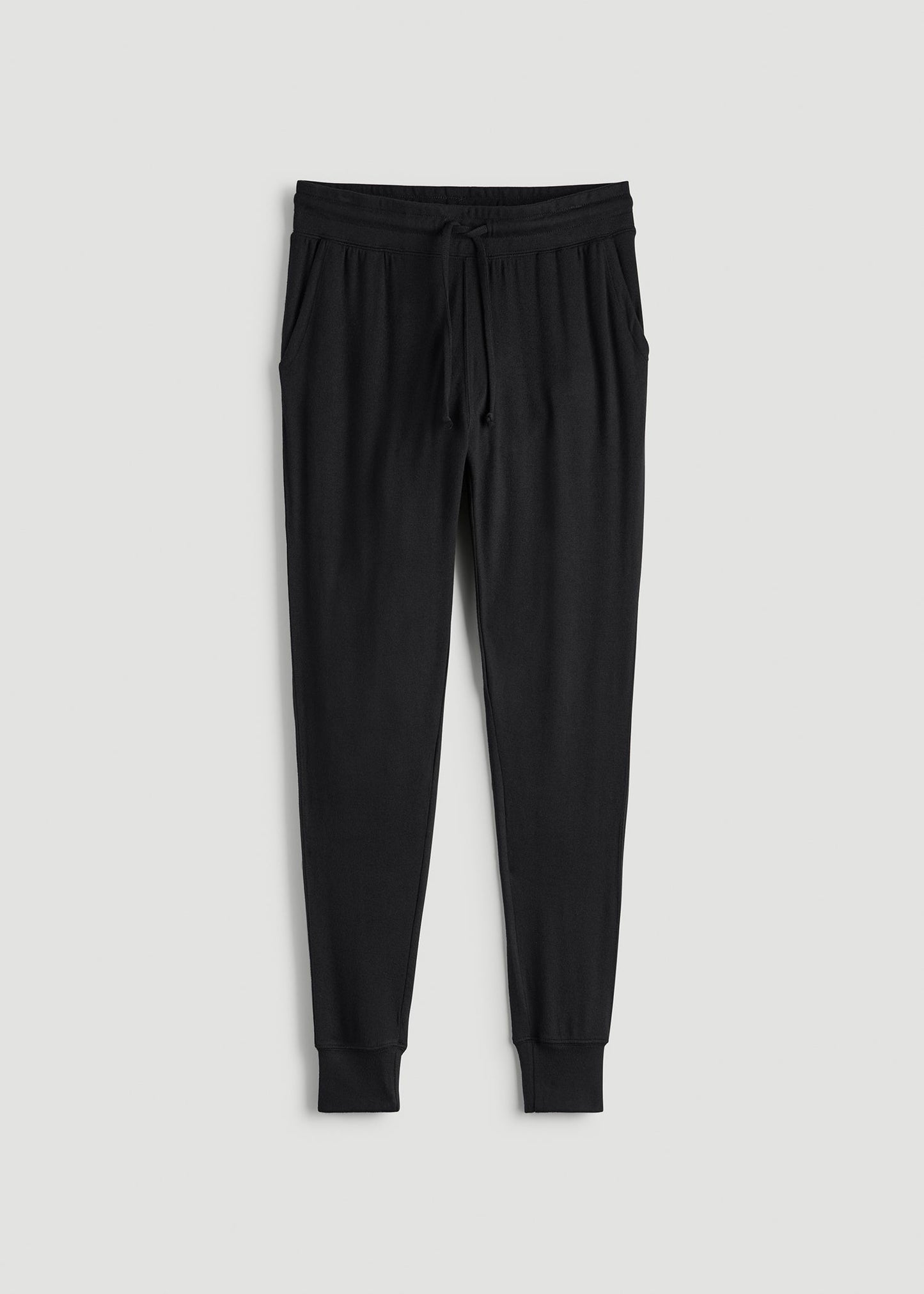 Cozy Lounge Joggers for Tall Women in Black