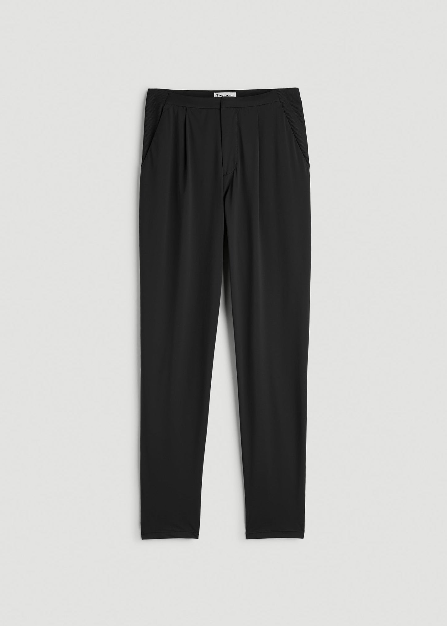 Commuter Pleated Jogger Pant for Tall Women in Black