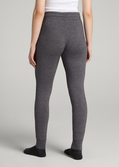 Cozy Lounge Joggers for Tall Women in Charcoal Mix