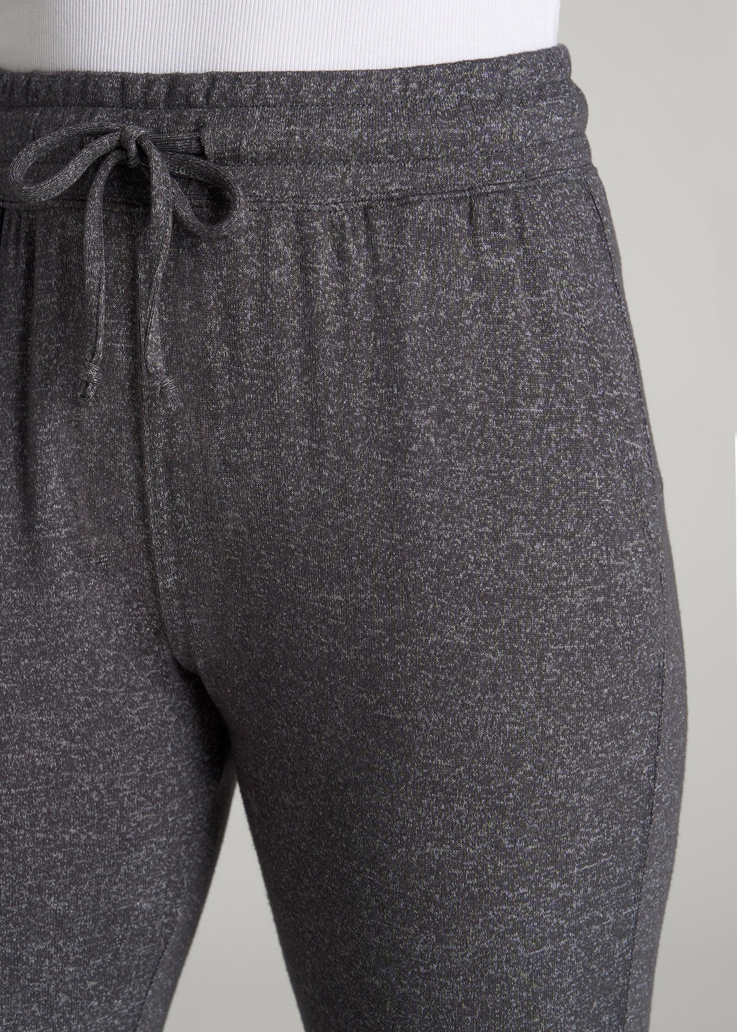 Cozy Lounge Joggers for Tall Women in Charcoal Mix