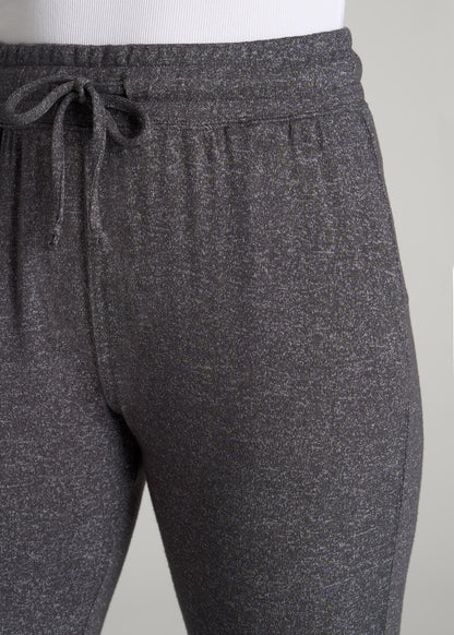 Cozy Lounge Joggers for Tall Women in Charcoal Mix