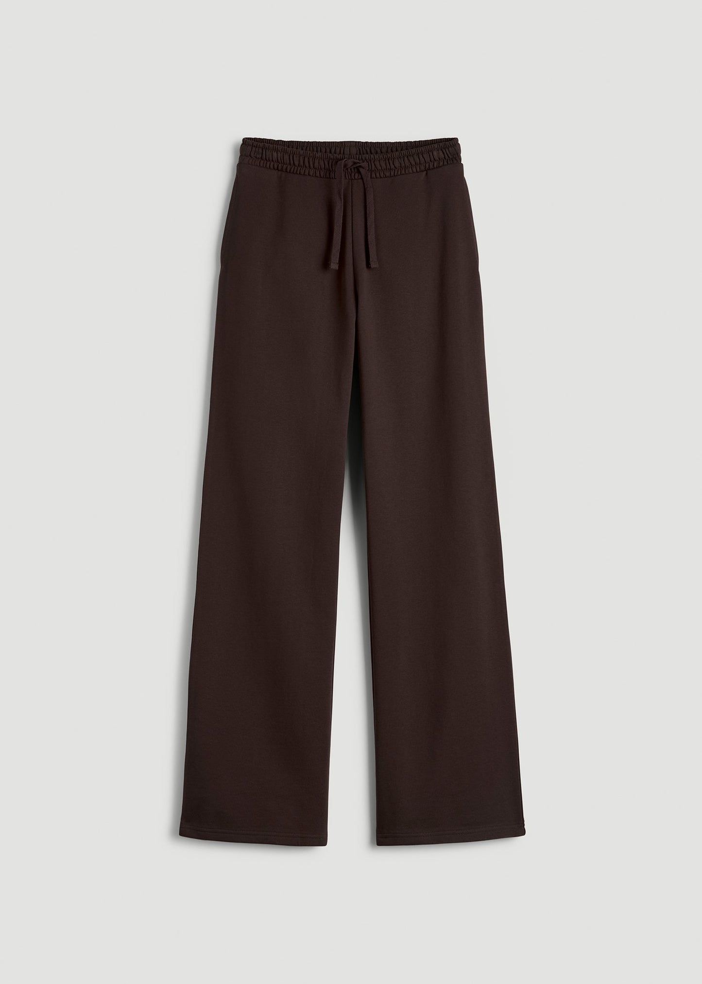 Everyday Terry Midrise Wide-Leg Pants for Tall Women in Espresso