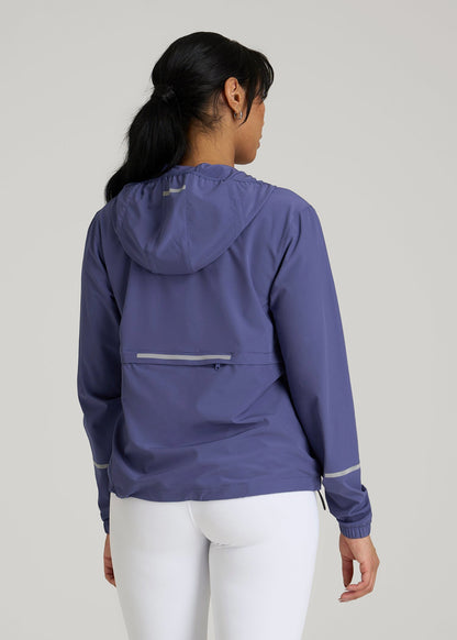 Featherweight Packable Jacket for Tall Women in Future Dusk