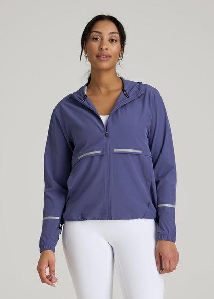 Featherweight Packable Jacket for Tall Women in Future Dusk