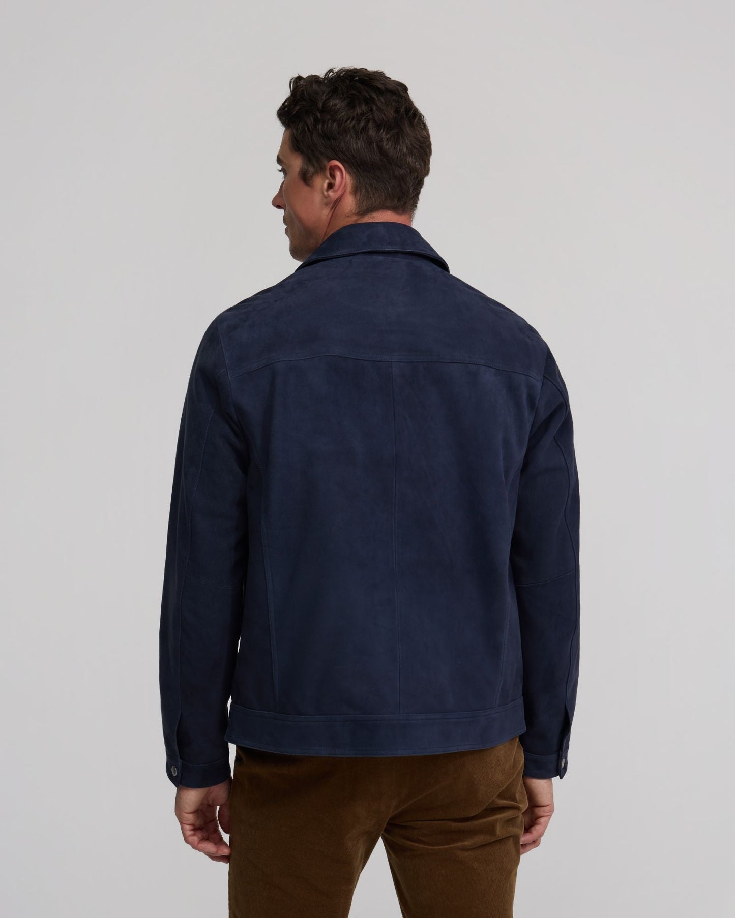 Suede Trucker Jacket