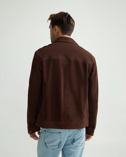 Suede Trucker Jacket